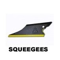 Window tinting squeegees